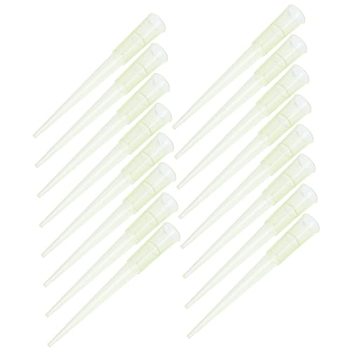 NUOBESTY フィルターチップ マイクロピペットチップ 液体ピペットチップ プラスチックノズルチップ ディスポーザブルチップ シール性向上 高精度200µl対応 透明ポリプロピレン研究用 汎用ラボ 消耗品 5cm 1000本セット